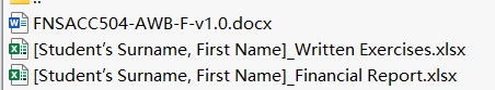 FNSACC504 Solution