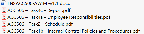 FNSACC506 Solution